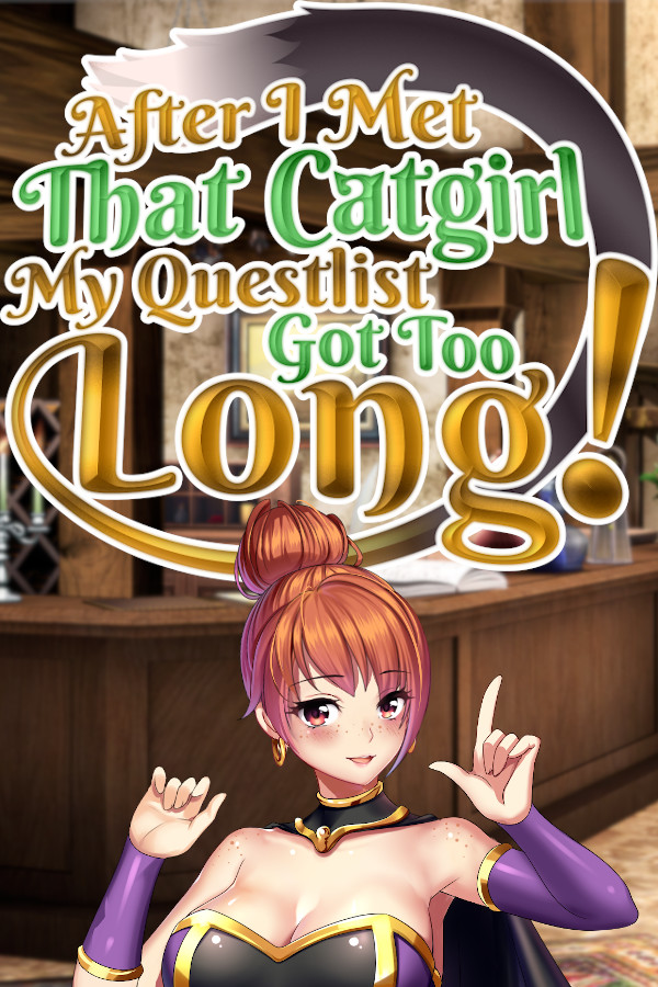 Capa de After I met that catgirl, my questlist got too long!