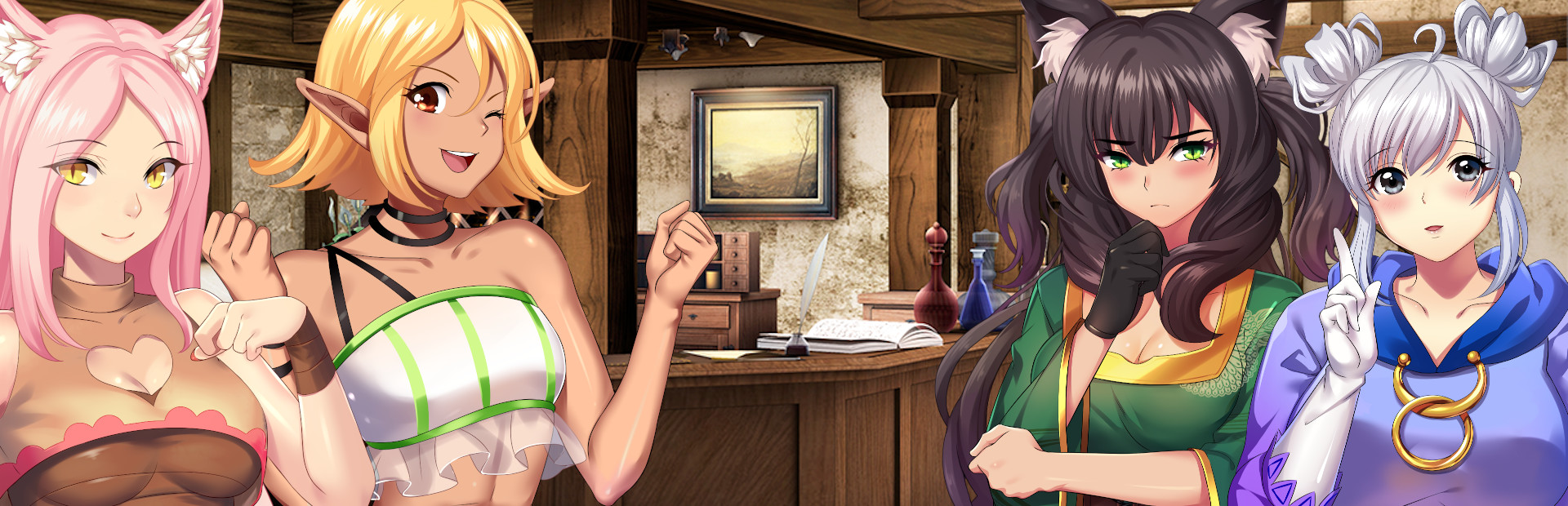 After I met that catgirl, my questlist got too long!