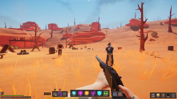 Screenshot z Wild West and Wizards