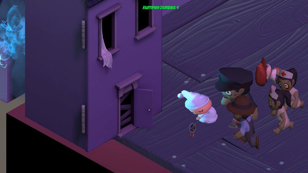 Screenshot z TopDownFarter