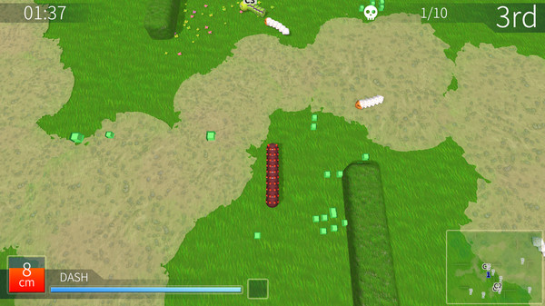 Screenshot z Caterpillar Royale