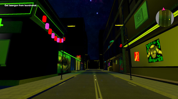 Screenshot z Alice in CyberCity