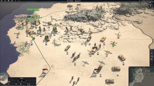 Screenshot z Panzer Corps 2