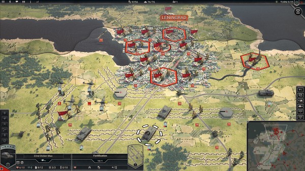 Screenshot z Panzer Corps 2
