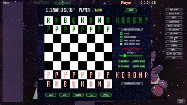 Screenshot z Rigid Chess