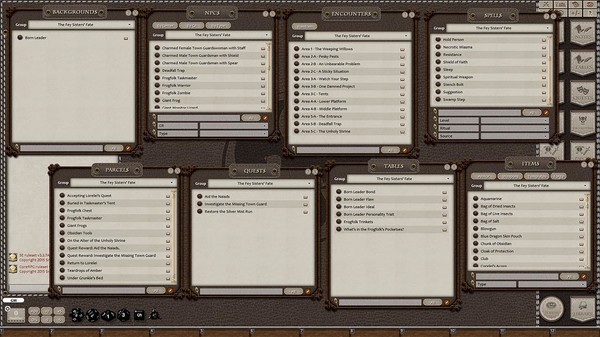 Fantasy Grounds - Fifth Edition Fantasy #2 – The Fey Sisters' Fate (5E)