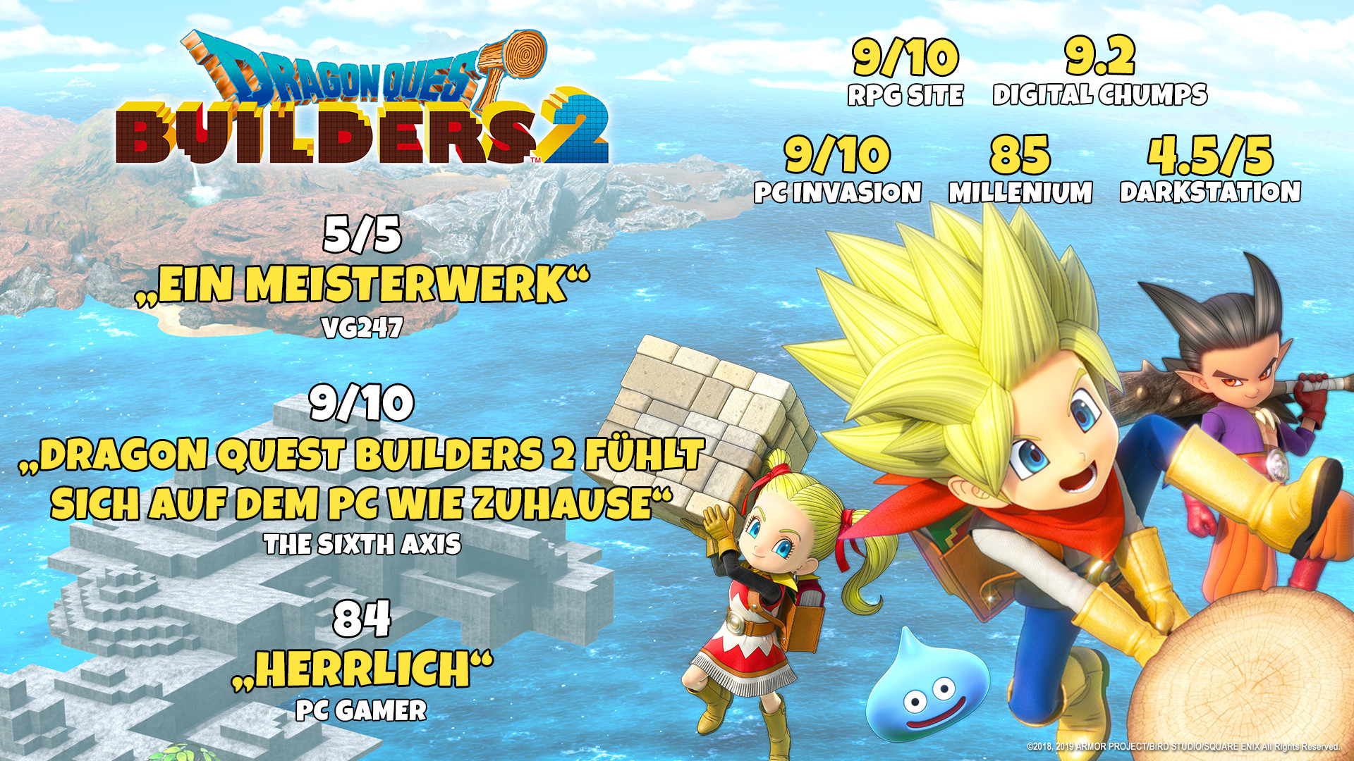 Dragon Quest Builders 2 EU Steam CD Key Screenshot 7