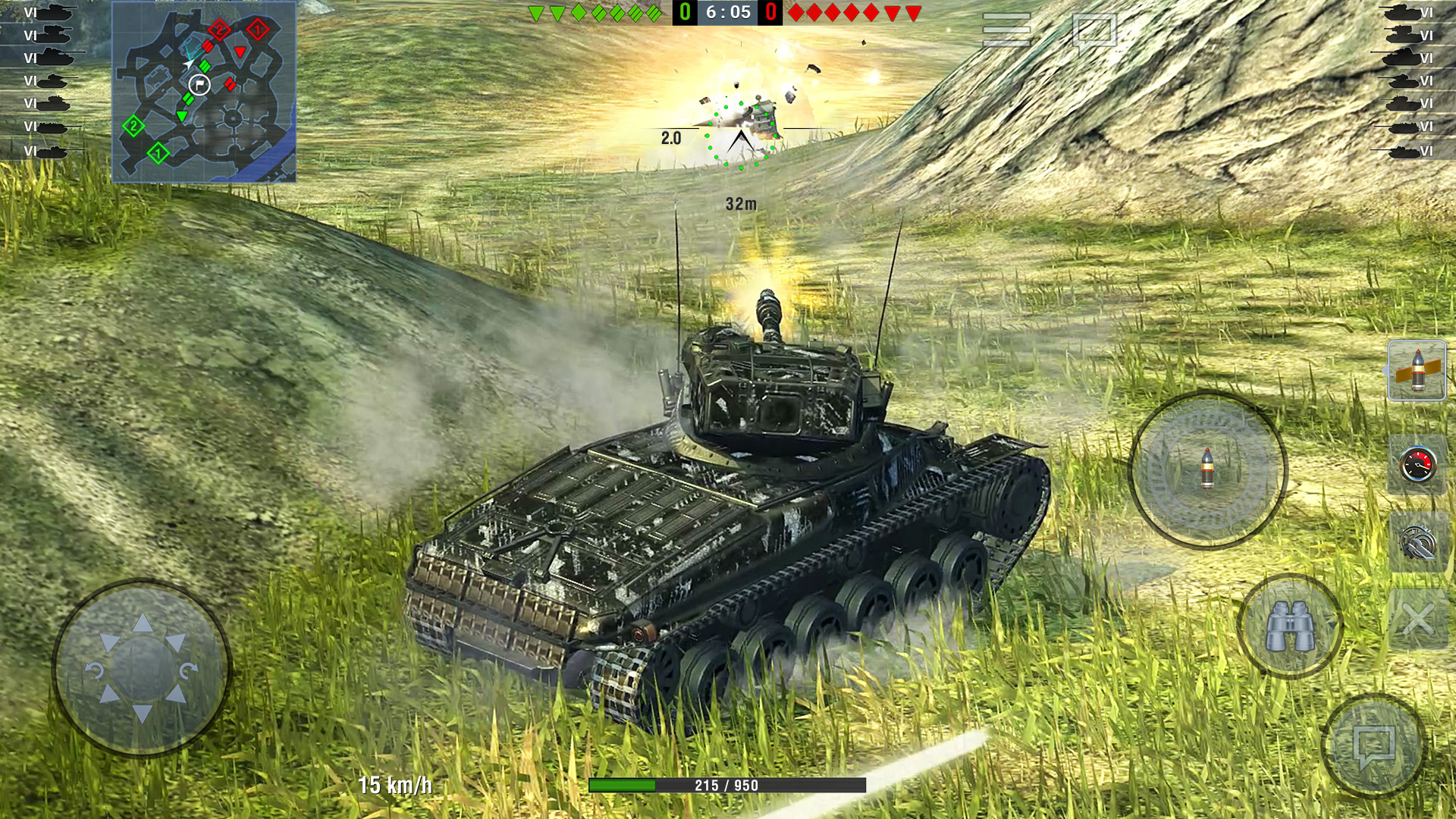 Скидка на World of Tanks Blitz. Strv 74A2 Mega Pack