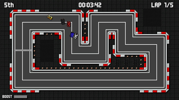 Screenshot z Retro Pixel Racers Screenshot z Retro Pixel Racers