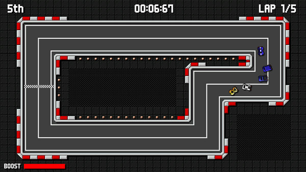 Screenshot z Retro Pixel Racers Screenshot z Retro Pixel Racers