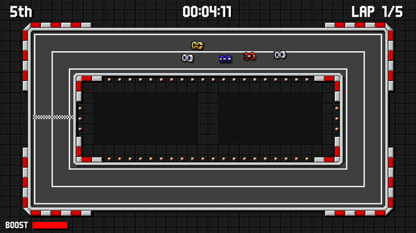 Screenshot z Retro Pixel Racers Screenshot z Retro Pixel Racers