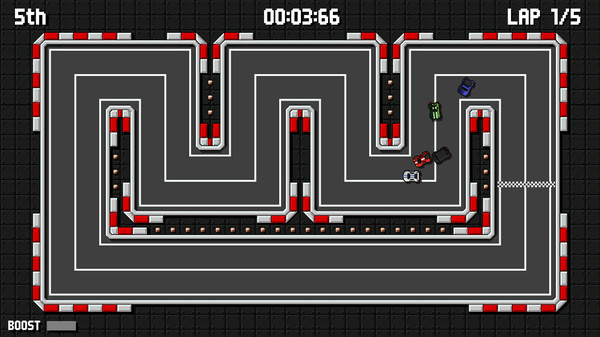 Screenshot z Retro Pixel Racers Screenshot z Retro Pixel Racers