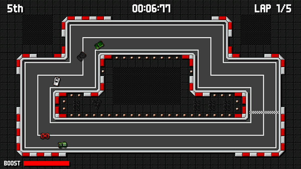Screenshot z Retro Pixel Racers Screenshot z Retro Pixel Racers
