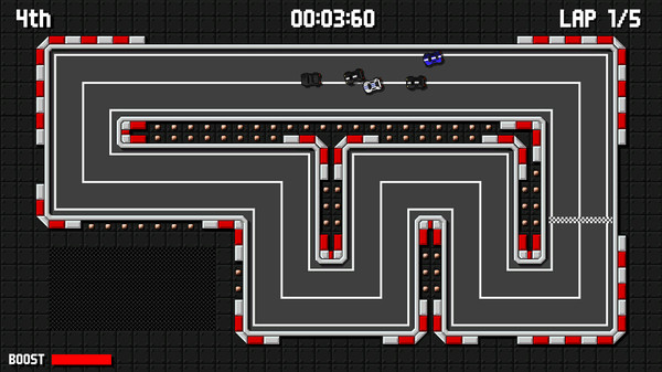 Screenshot z Retro Pixel Racers Screenshot z Retro Pixel Racers