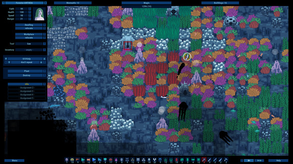 Screenshot z Mermaid Colony