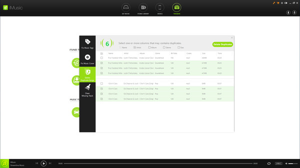 Screenshot z Aimersoft iMusic Screenshot z Aimersoft iMusic