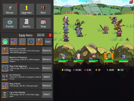 Screenshot z Idle Guardians Screenshot z Idle Guardians