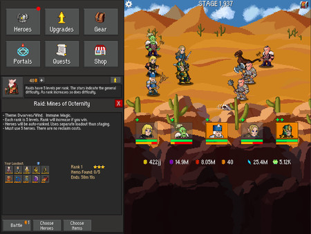 Screenshot z Idle Guardians Screenshot z Idle Guardians
