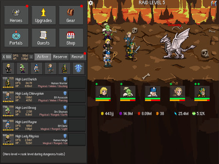 Screenshot z Idle Guardians Screenshot z Idle Guardians