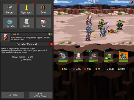 Screenshot z Idle Guardians Screenshot z Idle Guardians