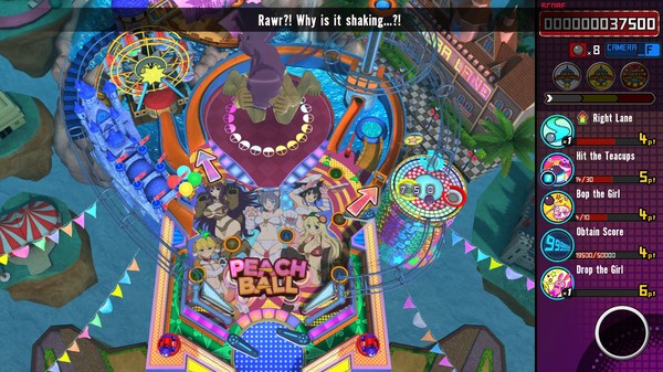 Screenshot z SENRAN KAGURA Peach Ball