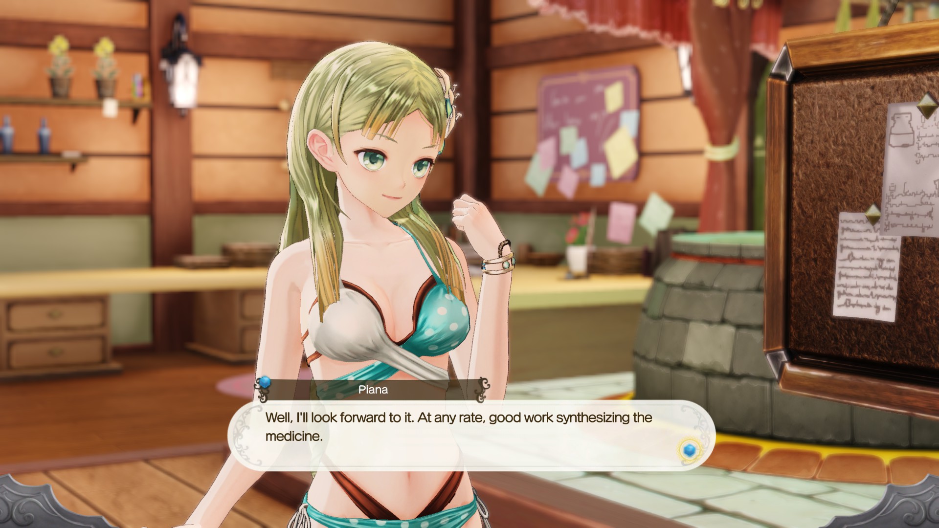 Atelier Lulua: Piana's Swimsuit "Vivid Two-color" Featured Screenshot #1