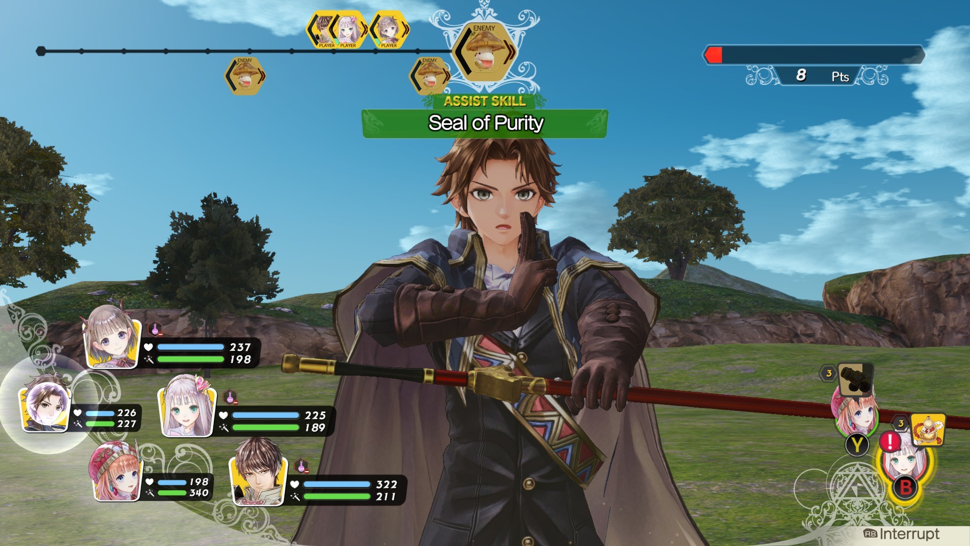 Atelier Lulua: Aurel's Outfit "Blood of the Mighty" Featured Screenshot #1