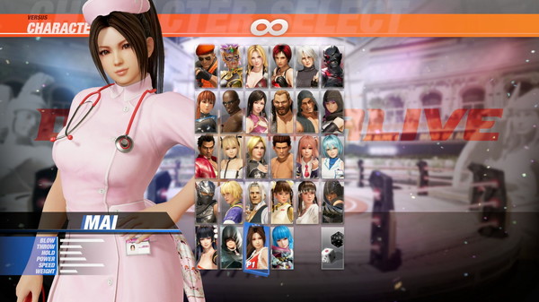 KHAiHOM.com - DOA6 Nurse Costume - Mai Shiranui