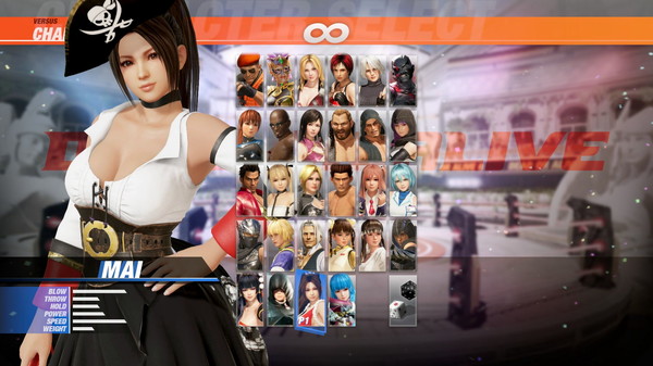 DOA6 Mai Shiranui Debut Costume Set