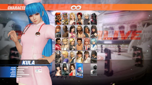 DOA6 Nurse Costume - Kula Diamond
