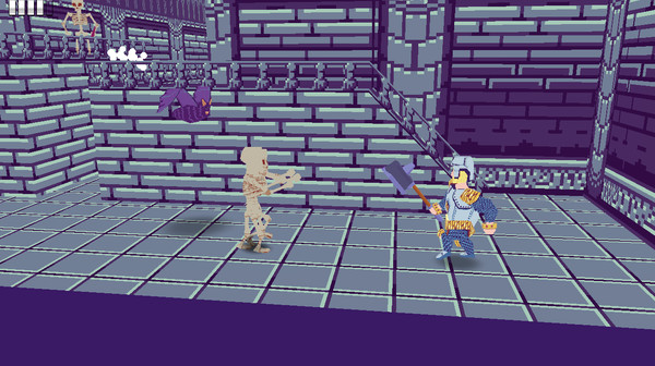 Screenshot z Diorama Dungeoncrawl