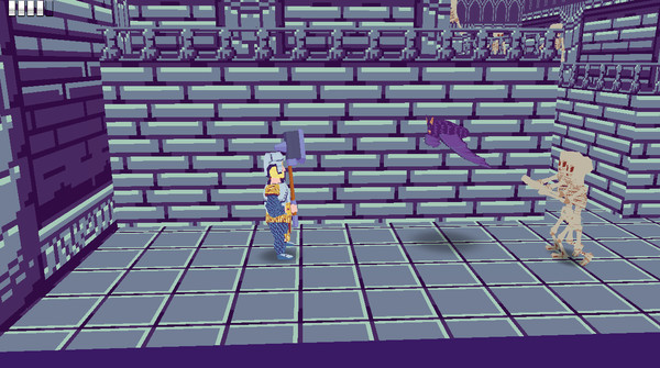 Screenshot z Diorama Dungeoncrawl