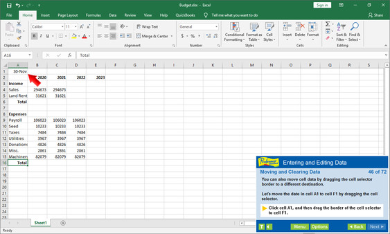 Professor Teaches Excel 2019 screenshot 3