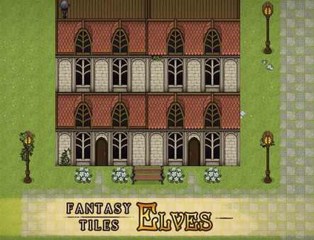 KHAiHOM.com - RPG Maker MV - Fantasy Tiles - Elves