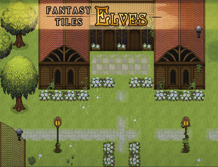 RPG Maker MV - Fantasy Tiles - Elves