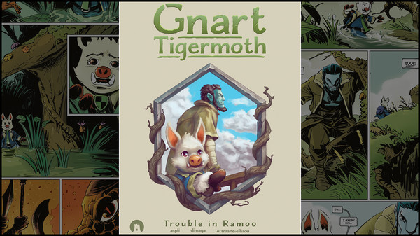 EARTHLOCK Comic Book #2: Gnart Tigermoth: Trouble in Ramoo screenshot 1
