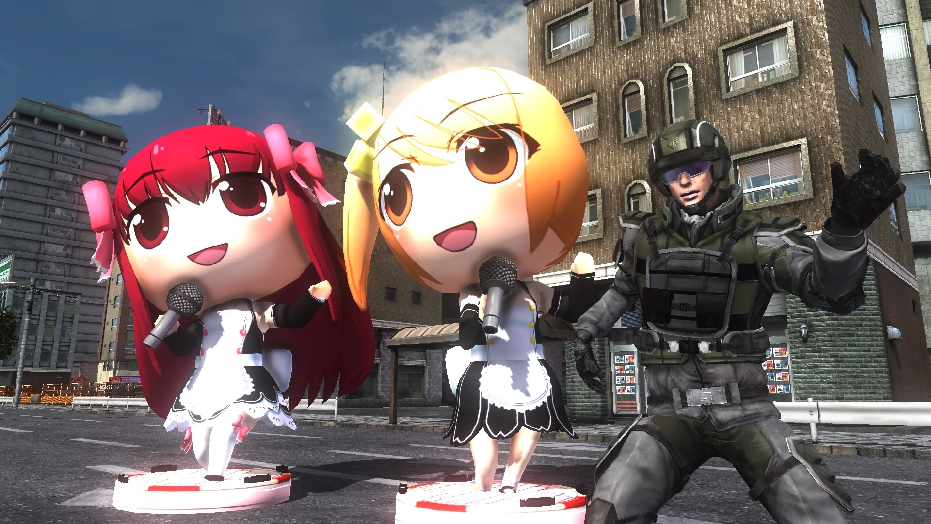 EARTH DEFENSE FORCE 5 - Ranger Weapon: Singing and Dancing Pure Decoy Launcher Set of 8 Featured Screenshot #1