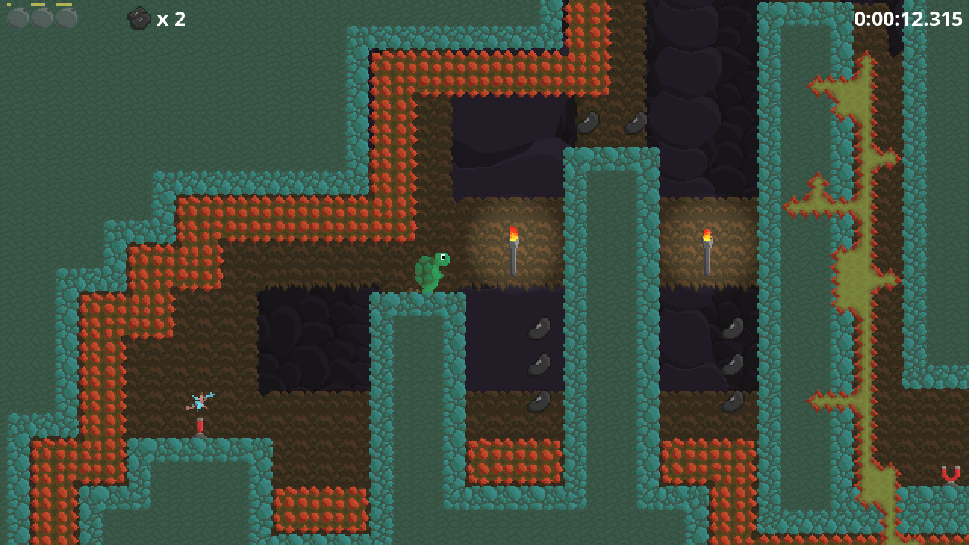#8. Run Jump Rabbit Turtle (Steam) 由: Badwrong Games LLC