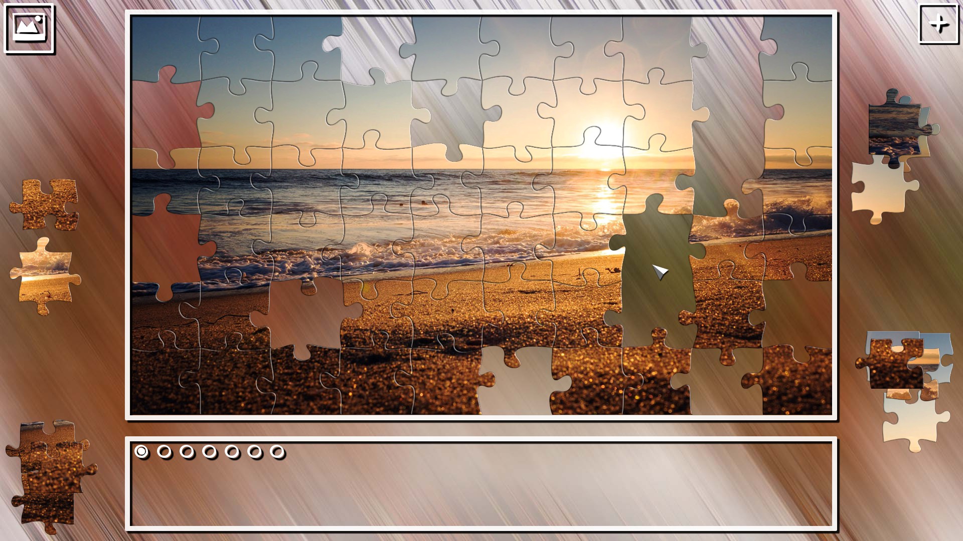 Super Jigsaw Puzzle: Generations - Sunsets Puzzles Featured Screenshot #1