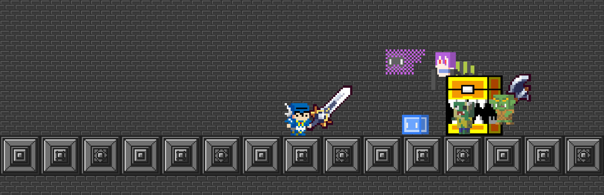 Square Weapons Dungeon