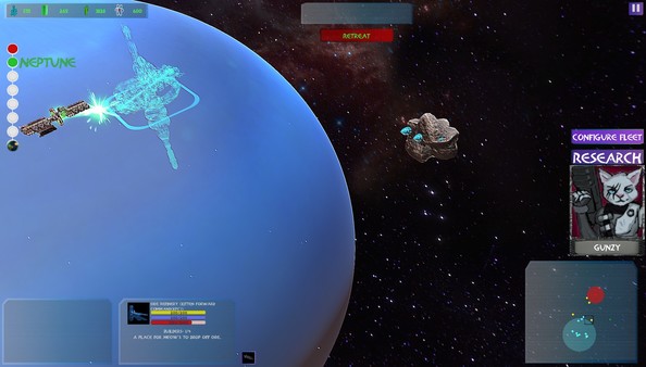 Screenshot z Grimalkin: Solar Defense Force Screenshot z Grimalkin: Solar Defense Force