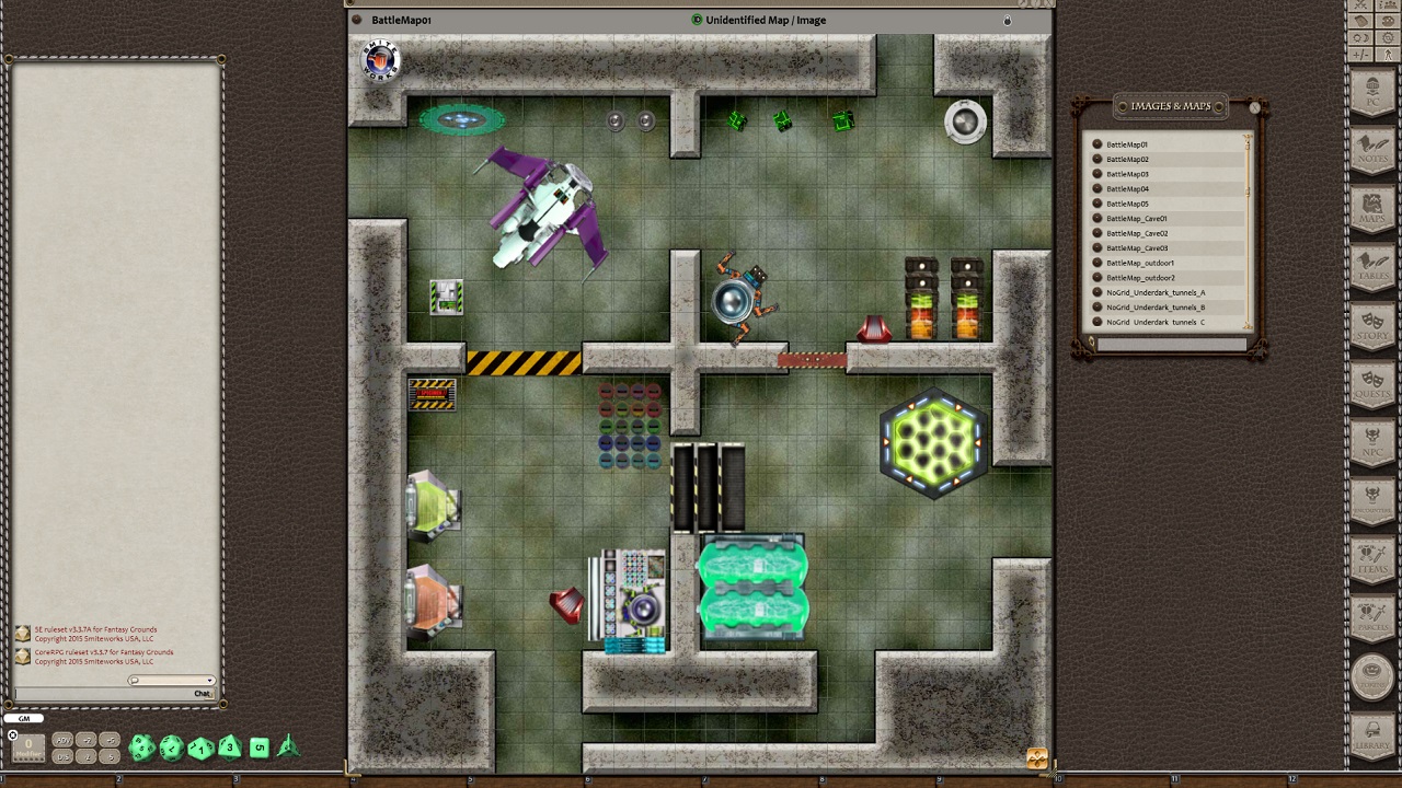 Fantasy Grounds - Meanders Sci-fi Token Pack: Series 1 - Set 2 (Token Pack)のスクリーンショット 1