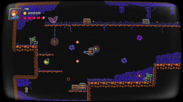 Screenshot z Bucket Knight