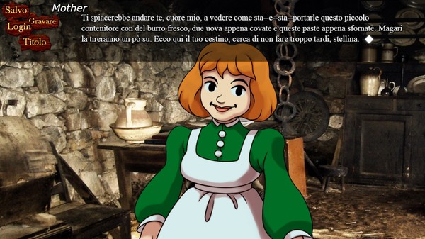 Screenshot z BRG's Red Riding Hood Visual Novel Screenshot z BRG's Red Riding Hood Visual Novel