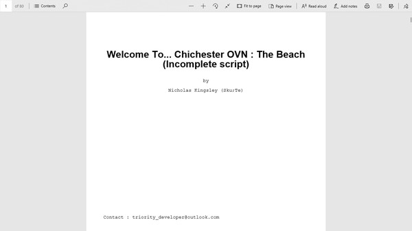 Welcome To... Chichester OVN : The Project screenshot 5