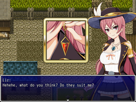 Screenshot z Liz ~The Tower and the Grimoire~