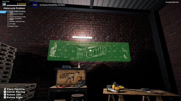 Screenshot z Motorcycle Mechanic Simulator 2021 Screenshot z Motorcycle Mechanic Simulator 2021