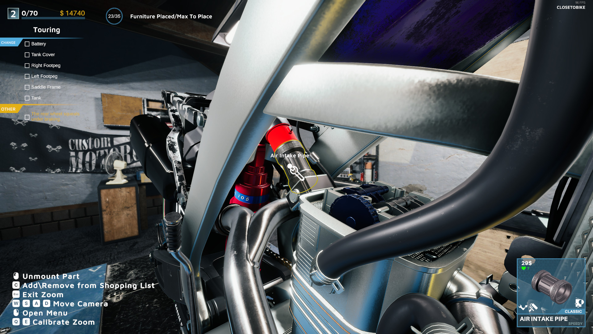 Motorcycle Mechanic Simulator 2021 — скриншот 5