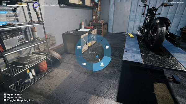 Screenshot z Motorcycle Mechanic Simulator 2021 Screenshot z Motorcycle Mechanic Simulator 2021