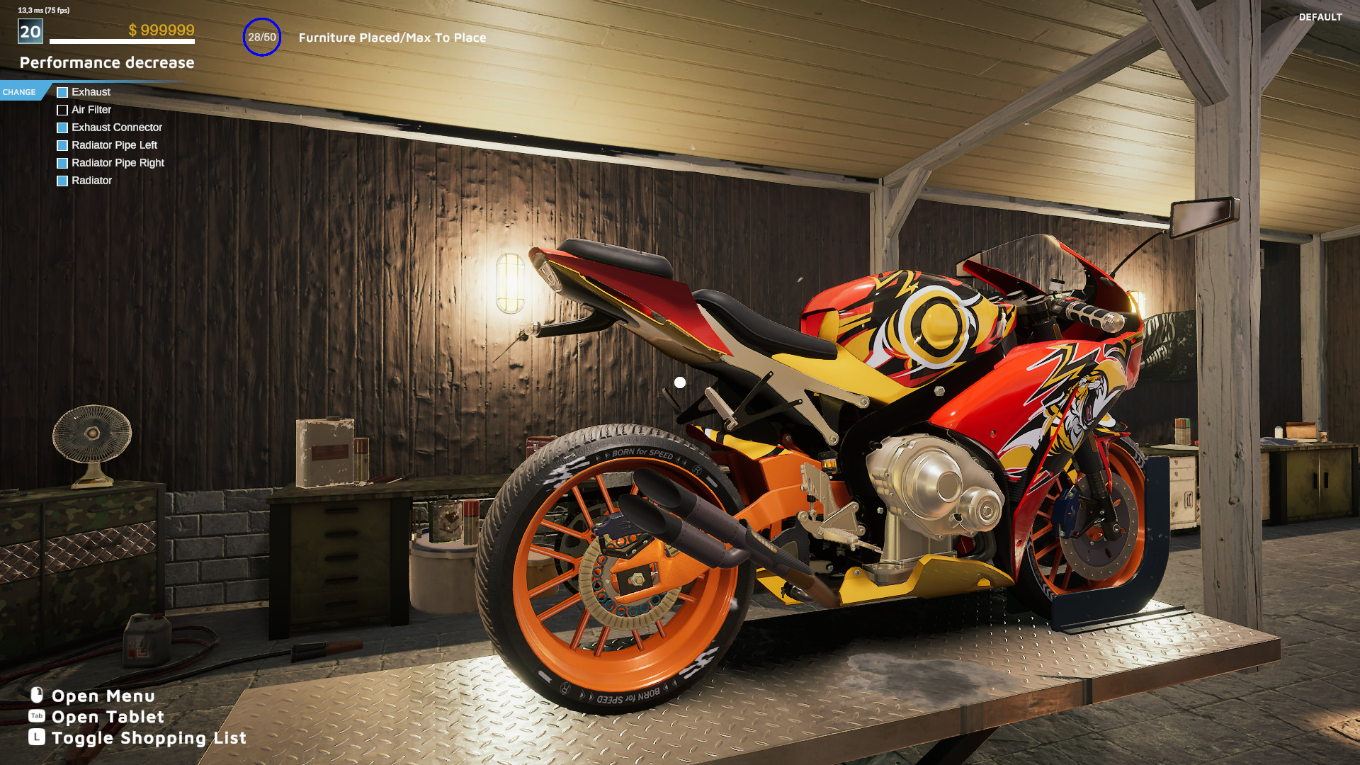 Motorcycle Mechanic Simulator 2021 — скриншот 2